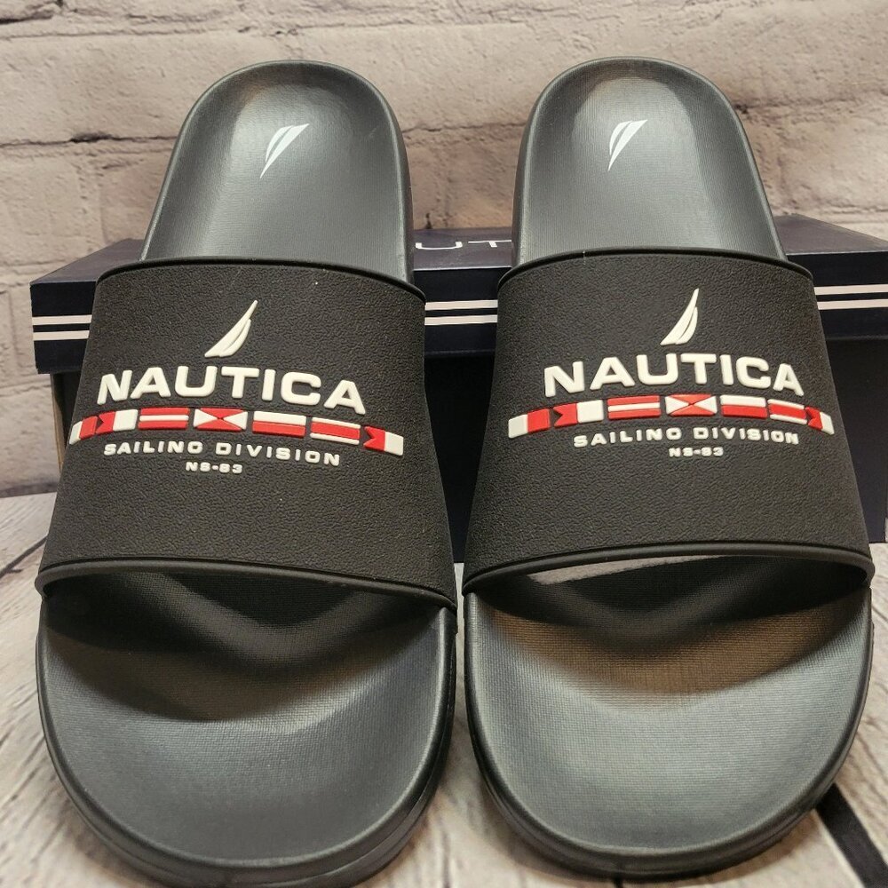 Nautica Men's Bertran Slide Sandals